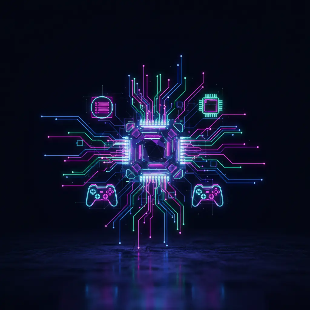 Digital tech concept